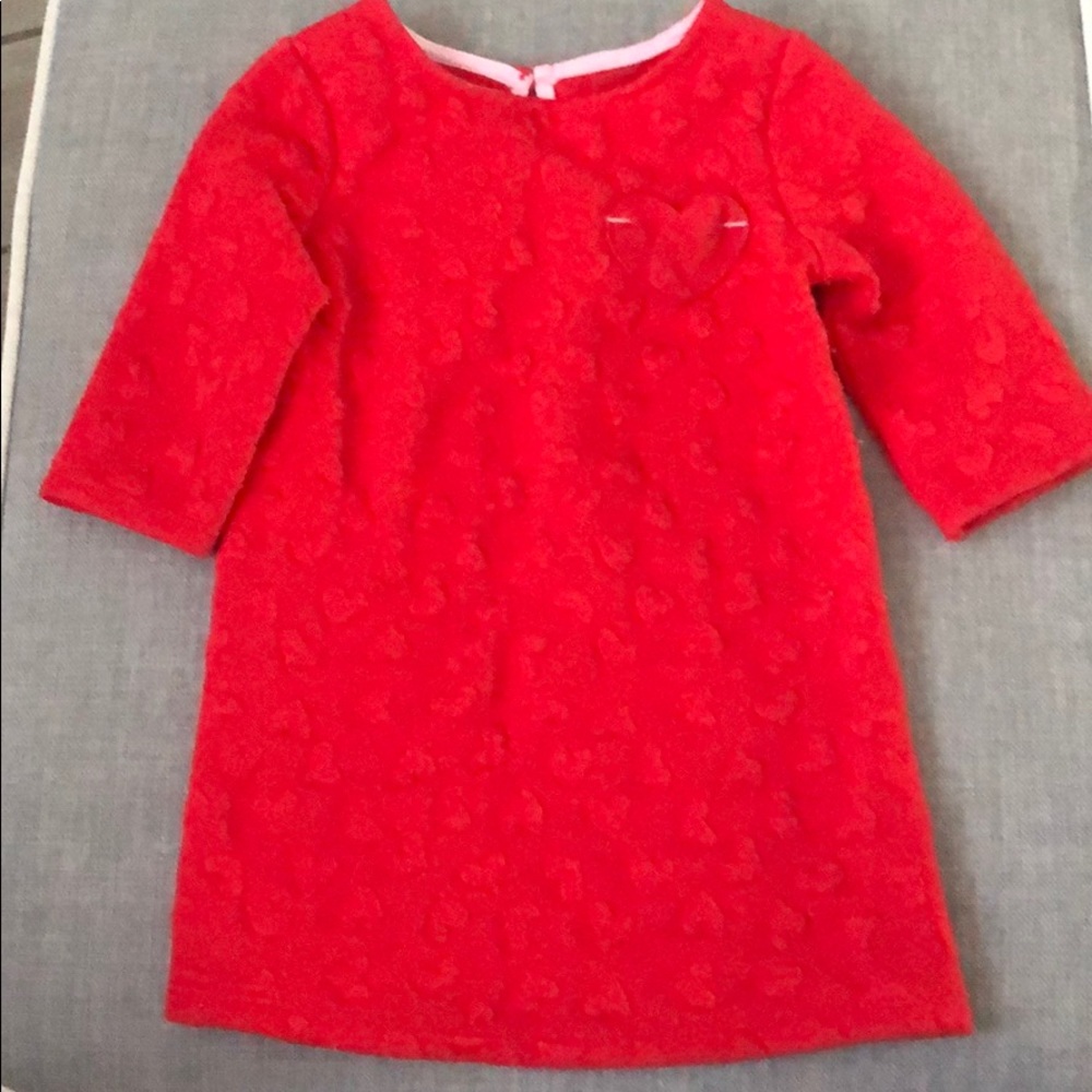 Cat & Jack Red Heart Dress
